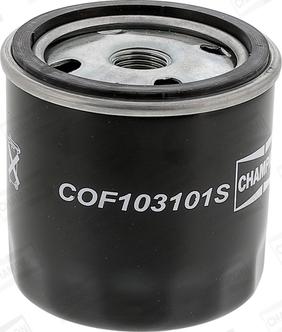 Champion COF103101S - Eļļas filtrs autodraugiem.lv