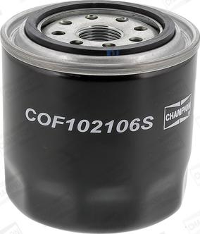 Champion COF102106S - Eļļas filtrs autodraugiem.lv