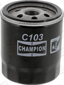 Champion COF102103S - Eļļas filtrs autodraugiem.lv