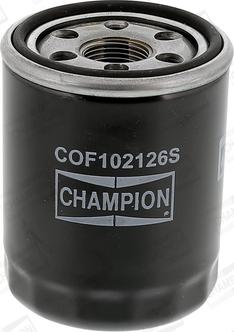 Champion COF102126S - Eļļas filtrs autodraugiem.lv