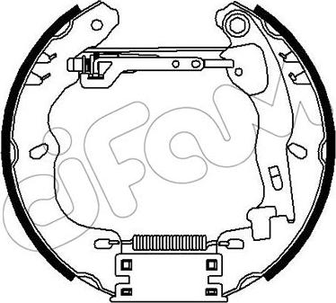 Cifam 151-300 - Bremžu loku komplekts autodraugiem.lv
