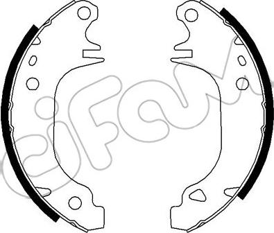 Cifam 153-343K - Bremžu loku komplekts autodraugiem.lv