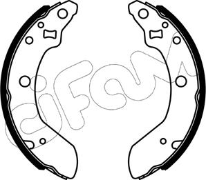 Cifam 153-732 - Bremžu loku komplekts autodraugiem.lv