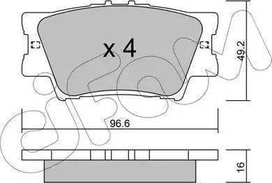 Parts-Mall PKF-016 - Bremžu uzliku kompl., Disku bremzes autodraugiem.lv