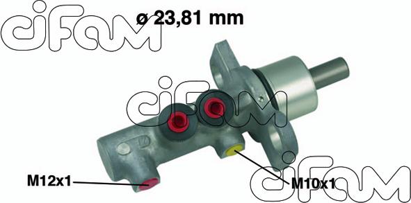 Cifam 202-491 - Galvenais bremžu cilindrs autodraugiem.lv