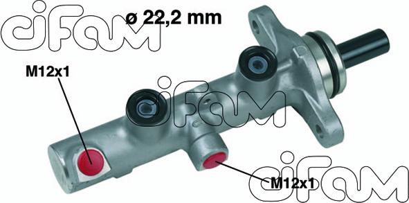 Cifam 202-428 - Galvenais bremžu cilindrs autodraugiem.lv