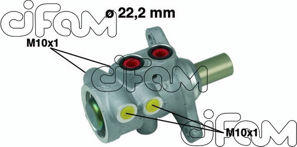 Cifam 202-594 - Galvenais bremžu cilindrs autodraugiem.lv