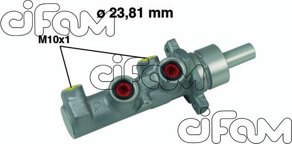 Cifam 202-529 - Galvenais bremžu cilindrs autodraugiem.lv
