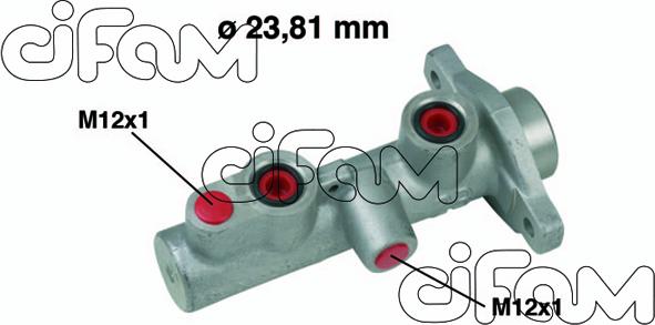 Cifam 202-651 - Galvenais bremžu cilindrs autodraugiem.lv