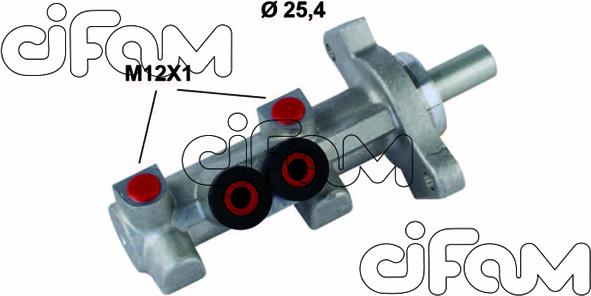 Cifam 202-615 - Galvenais bremžu cilindrs autodraugiem.lv