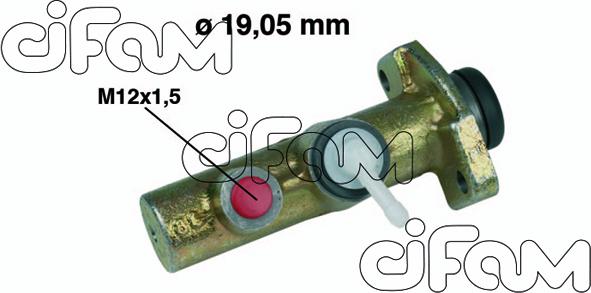 Cifam 202-015 - Galvenais bremžu cilindrs autodraugiem.lv