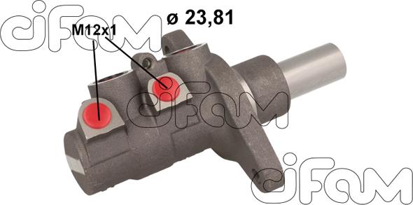 Cifam 202-1120 - Galvenais bremžu cilindrs autodraugiem.lv
