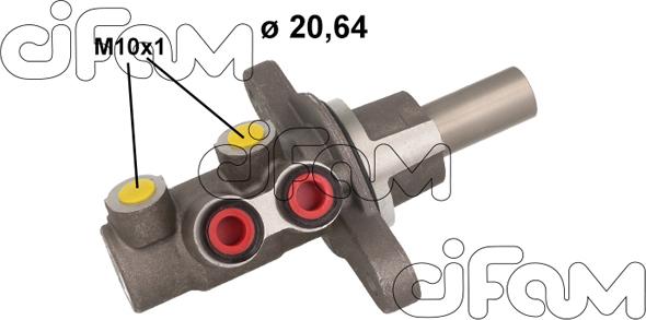 Cifam 202-1127 - Galvenais bremžu cilindrs autodraugiem.lv