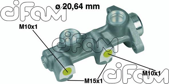Cifam 202-183 - Galvenais bremžu cilindrs autodraugiem.lv
