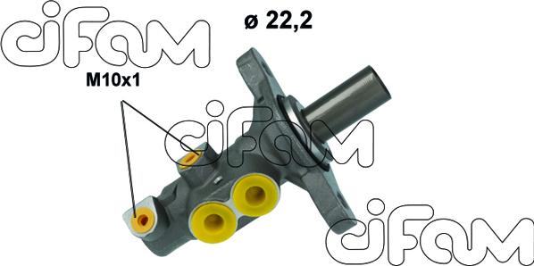 Cifam 202-1229 - Galvenais bremžu cilindrs autodraugiem.lv