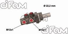 Cifam 202-895 - Galvenais bremžu cilindrs autodraugiem.lv