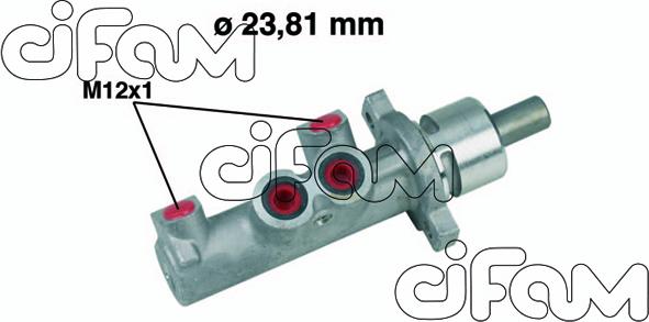 Cifam 202-366 - Galvenais bremžu cilindrs autodraugiem.lv