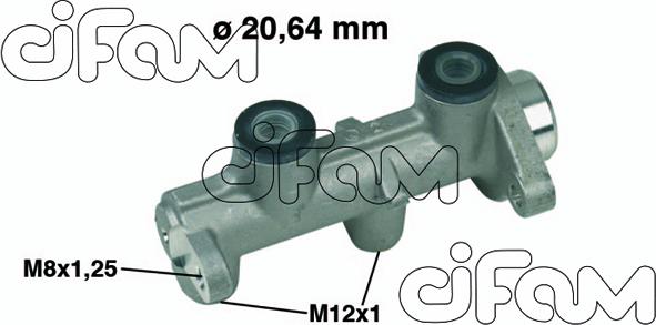 Cifam 202-307 - Galvenais bremžu cilindrs autodraugiem.lv