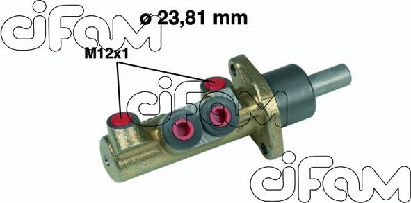 Cifam 202-311 - Galvenais bremžu cilindrs autodraugiem.lv