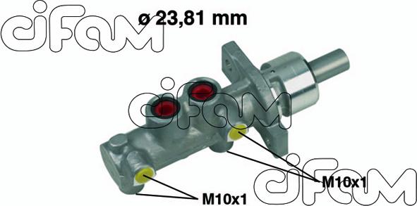 Cifam 202-377 - Galvenais bremžu cilindrs autodraugiem.lv