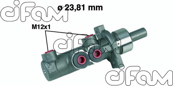 Cifam 202-280 - Galvenais bremžu cilindrs autodraugiem.lv