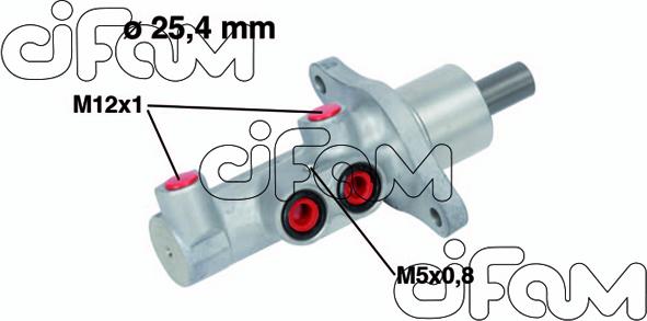 Cifam 202-718 - Galvenais bremžu cilindrs autodraugiem.lv