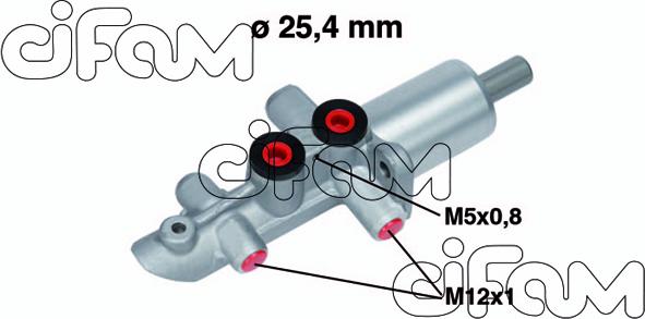 Cifam 202735 - Galvenais bremžu cilindrs autodraugiem.lv