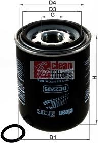 Clean Filters DE2205 - Gaisa sausinātāja patrona, Gaisa kompresors autodraugiem.lv