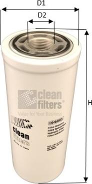 Clean Filters DH5805 - Filtrs, Hidropacēlāja sistēma autodraugiem.lv