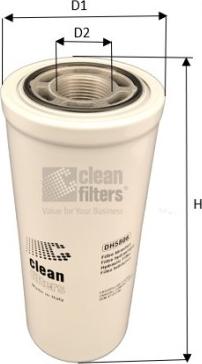 Clean Filters DH5806 - Filtrs, Hidropacēlāja sistēma autodraugiem.lv