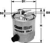 Clean Filters DN1986 - Degvielas filtrs autodraugiem.lv