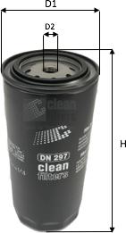 Clean Filters DN 297 - Degvielas filtrs autodraugiem.lv