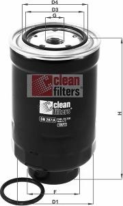 Clean Filters DN 287/A - Degvielas filtrs autodraugiem.lv