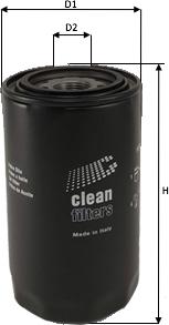 Clean Filters DO1875 - Eļļas filtrs autodraugiem.lv