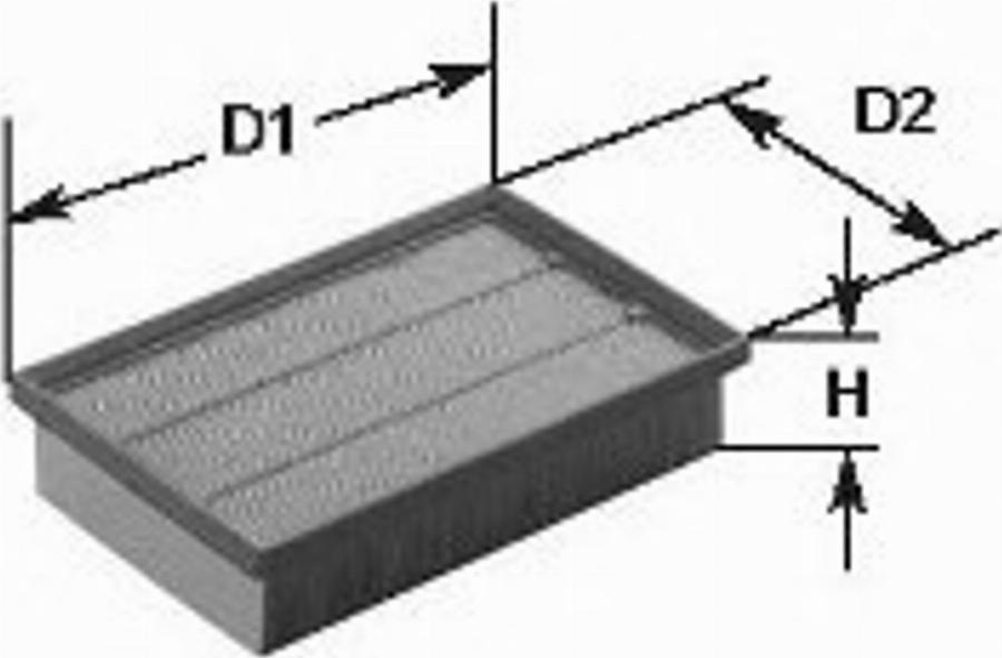 Clean Filters MA1015 - Gaisa filtrs autodraugiem.lv