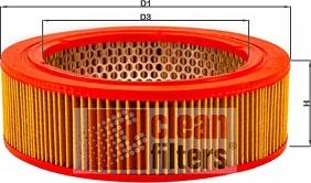 Clean Filters MA 178 - Gaisa filtrs autodraugiem.lv