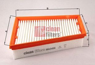 Clean Filters MA3456 - Gaisa filtrs autodraugiem.lv
