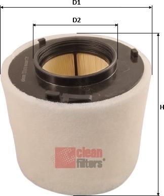 Clean Filters MA3501 - Gaisa filtrs autodraugiem.lv