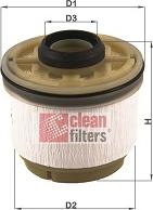 Clean Filters MG1667 - Degvielas filtrs autodraugiem.lv