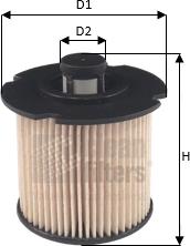 Clean Filters MG3629 - Degvielas filtrs autodraugiem.lv