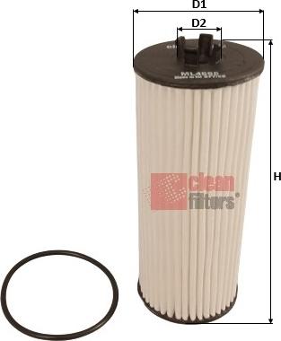 Clean Filters ML4598 - Eļļas filtrs autodraugiem.lv
