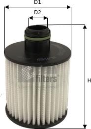 Clean Filters ML4569 - Eļļas filtrs autodraugiem.lv
