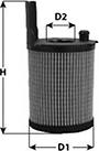 Clean Filters ML 059/B - Eļļas filtrs autodraugiem.lv