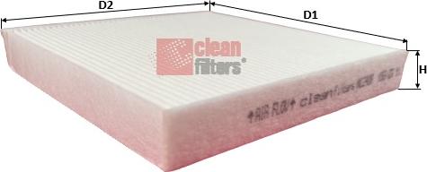 Clean Filters NC2408 - Filtrs, Salona telpas gaiss autodraugiem.lv