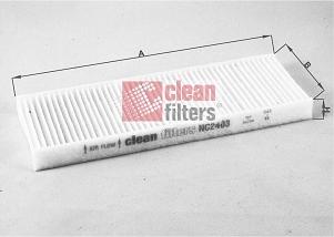 Clean Filters NC2403 - Filtrs, Salona telpas gaiss autodraugiem.lv