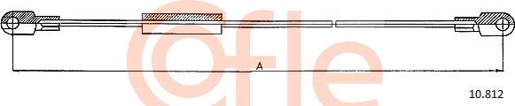 Cofle 92.10.812 - Trose, Stāvbremžu sistēma autodraugiem.lv