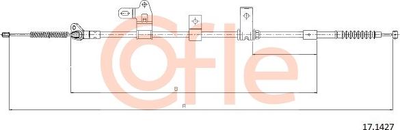 Cofle 92.17.1427 - Trose, Stāvbremžu sistēma autodraugiem.lv