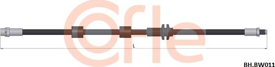 Cofle 92.BH.BW011 - Bremžu šļūtene autodraugiem.lv