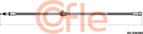 Cofle 92.BH.BW080 - Bremžu šļūtene autodraugiem.lv