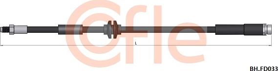 Cofle 92.BH.FD033 - Bremžu šļūtene autodraugiem.lv